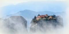 Monastery Holy Trinity, Meteora, Greece