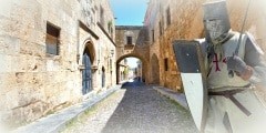 Knights street, Rhodes