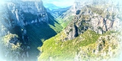 Beloi Viewpoint over Vikos Gorge in Zagori area, Northern Greece