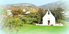 Beautiful chapel in the field
