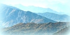 Ridges of Pindus range in Epirus, Greece