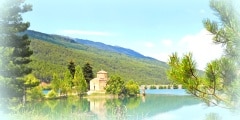 Lake Doxa in Feneos, Greece
