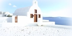 Oia, Santorini in Greece