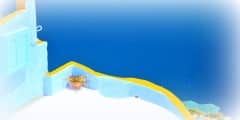 dreamlike trip to the island of Santorini July 17, 2014: At this time the beautiful weather and landscapes