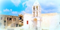 Old church at Kythera island, Greece