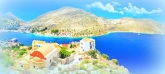travel in Greece series - beautiful Kastelorizo , dodecanes