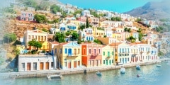 Symi island, Greece