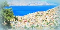 Chorio, Symi island