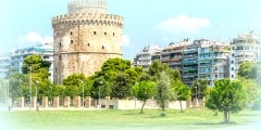 The White tower of Thessaloniki