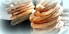 Greek Sesame Bread rings (Greek name is Koulouri Thessalonikis).