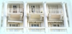 Building of classical architecture in Thessaloniki city, Greece