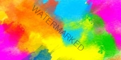 Colorful Watercolor Background.