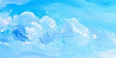 Abstract watercolor painting, Gouache painting on paper texture
