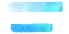 Watercolor pattern of banners