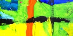 Detail of the Painting as a Background