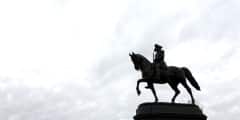George Washington Statue at Boston Public Garden, Boston, Massac