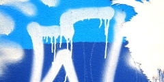 Colorful paint splashes Background