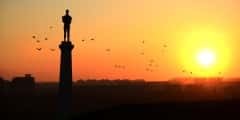 Belgrade winner monument in Belgrade Serbia