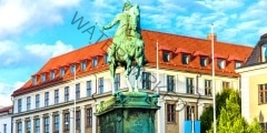 Equestrian statue of King Karl IX in Gothenburg