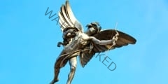 Eros Statue at Piccadilly Circus, London, UK