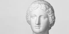 Gypsum head of Venus de Milo