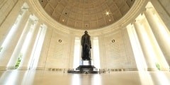 Thomas Jefferson Memorial in Washington DC