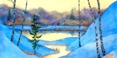 Winter stream