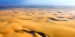 Namib desert aerial view