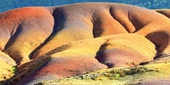 Seven colored land. Mauritius