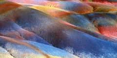 Seven colored land