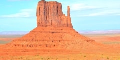 Monument Valley is a region of the Colorado Plateau characterize