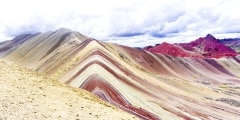 The Rainbow mountains of Peru