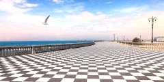 Promenade of Livorno, Tuscany, Italy