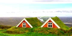 Traditional Farm Houses, Iceland